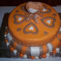 Practice Cake This is just a practice cake I did when I just got back from the store buying tons of Fondant tools. I was trying some of them out and...