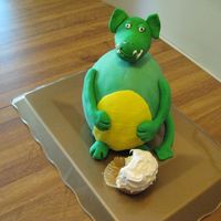 Dinosaur Cake My take on the Debbie Brown cake