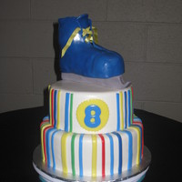 Ice Skating This was for one of my son's. We had an ice skating party and he wanted me to surprise him with a cake. He didn't see it until...