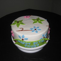 Classy Lady I was asked to make a birthday cake for an older, classy lady. This was it. They seemed happy.