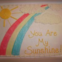 Rainbow This cake was done for my godson who passed away a few years ago. We wanted to celebrate his birthday so I made a cake in remembrance of...