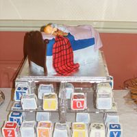 My Little Boys Christening Cake The christening cake that I did for my little boy, it turned out to be a real labour of love.