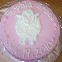 Lola's Baby Cake I made this for the final cake in my Wilton Decorating basics class. My friend, Lola, recently had a little girl so I wanted to make her...