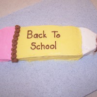 Brownie Pencil Every year I make this simple brownie pencil for the first day of school dessert. I did this pretty quickly as it is just for us. Kids look...
