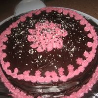 Mom's Birthday Cake I made this one a few months back.