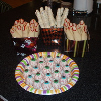 Halloween Goodies The goodies I'm taking to my brothers Halloween party! Thanks for the great ideas CC'ers!