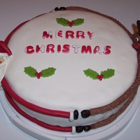 Santa Claus And The Reindeer 