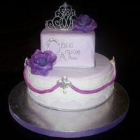 Fairy Tale Cake This cake turned out very different than how I had envisioned going in. Had a lot of improvisation to do haha. First time doing gum paste...