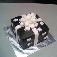 Birthdaycake.jpg butter cream frosting with fondant accents