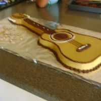 Ukulele Cake For Fathers Day This is my first attempt at a 3-D cake I made yesterday for Father's Day. He plays the ukulele (hawaiian name for an instrument...