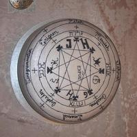 Pendant Cake This cake was made as a surprise. The recipient cherishes this pendant. Fondant covered, painted with silver luster dust then freehand...