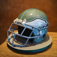 Eagles Grooms Cake This is a 45 serving full sized Egals Helmate