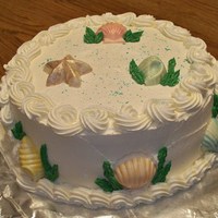 Anniversary Cake For my sister and brother-in-law for their anniversary. They both love the beach so when I found a nicer version of this posted by mjs4492...