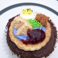 Thanksgiving Dinner Plate My take on the thanksgiving dinner cupcakes that are so popular this year.