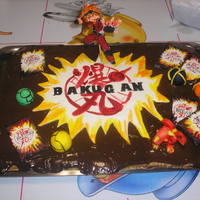 Tarta Bakugan 