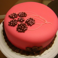 Practice Cake My first time using The Matt. I love the results.