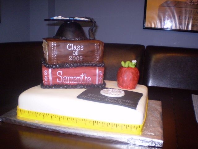 Teacher's Graduation Cake This is for a girl who just graduated from college