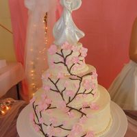 Our First Wedding Cake 