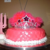 Princes Cake Make for a friend who is like a real life barbie!I made this cake in a matter of hours (from mixing the cake from scratch to lighting the...