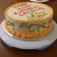 Elegant Music This was for a lady who loves music. Her birthday is in the fall so I did fall colors. Her husband wanted an elegant music theme so I...