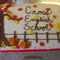 Fall Celebration this was for a fall festival celebration. Looking back I should have added more leaves to the tree.