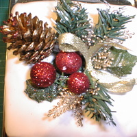 Christmas Cake 1 because I don't like cherriesand nuts I omitted them