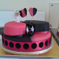 My Divorce Cake My Divorce Cake. Two tierd Chocolate mud cake, regalice icing in red and black, homemade dried regalice hearts with edible glitter, and...