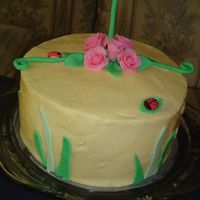 Mother's Day Cake One for my mom and sister. Made two...one for them and another for my MIL.