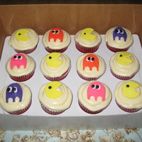 Pacman Cupcakes Pacman Cupcakes