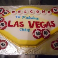 Las Vegas All edible decorations