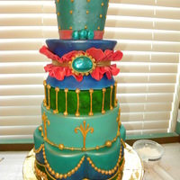 Royal Blue Ribbon This cake is going to the State Fair. Sorry for any of you entering in NC State Fair. This baby is taking home the best in show!