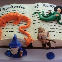 Fantasy Book Come To Life Piers Anthony My Dad really likes reading Piers Anthony (Fantasy) books and one of the series is Xanth. So for his Birthday I decided to make one of his...