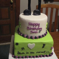 Justin Bieber.. Justin bieber themed.. Stuck in the moment is her favorite song. The first tier is a dummy tier and there are concert tickets stuck to the...