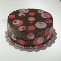 Just For Fun I did this cake for the guys I work with. I work with 99% men so this was their Valentine's cake. Chocolate and vanilla cake with...