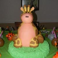 Giraffe inspired by tonicake's 3D Giraffe!