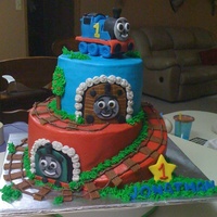 Thomas The Train Birthday Cake 