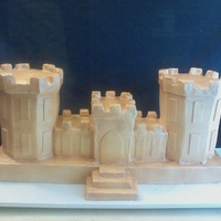 National Guard Engineering Castle Last minute, family order from my mother, who doesn't think she needs to pay for cakes! I was very tired and VERY bitter and grumpy...