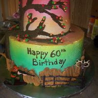 My Dads 60Th Birthday Cake! I made this for my Dads 60th Birthday suprise party! He was so shocked and he loved his cake, the guests raved about it too..I had a great...