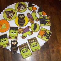 Halloween Cookies These are for a cookie bouquet