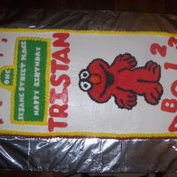 Elmo's First Birthday I made this for a first birthday
