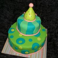 Whimsical Father's Day Cake This is my 3rd decorated cake ever, made it at home.Chocolate cake gluten free.