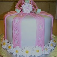 Fondant & Gumpaste Final Cake WASC with chocolate frosting. Soo sorry my classes are done. Need to find some more :)