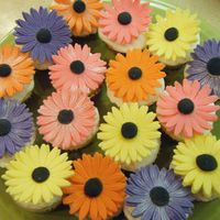 Fondant/gumpaste Flowers My first attempt at Fondant/Gumpaste flowers. Sooo much fun, sooo much more to learn!