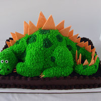 Dinosaur Cake Made for a friend's son who was turning 5.
