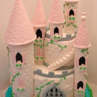 Welcome To Our Castle Castle cake made to welcome our summer visitor.