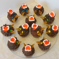 Wolf "twilight" Cupcakes I made these "Jake Cakes" for a Twilight party.
