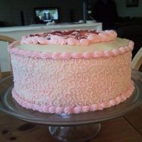 Vicky's Birthday This was really the first cake I have ever made. For my wife's birthday, I made everything from scratch, including, strawberry filling...