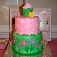 1St Birthday Cake Yellow cake with buttercream icing