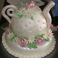 Teapot Cake I made this for my Mother-In-Law for Mother's Day. It is inspired by a cake I found on Google Images. Added the base cake. Base is...