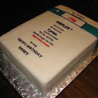 Sandy's Retirement/birthday Cake Retirement/Birthday Cake for Sandy, a pharmacist at the hospital I work for for over 30 years. Her co-workers surprised her with this party...